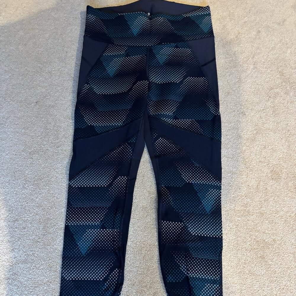 Athleta Blue/Green Multi Legging